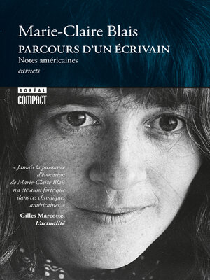 cover image of Parcours d'un écrivain